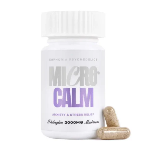 Micro-Calm-2000MG-Front-EP-whitebg-1-1000x1000-1.jpeg (1) Micro Calm Psilocybin Capsules 2000mg