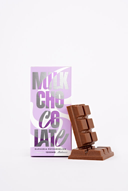 Milk-Chocolate_1200MG_FrontProduct_EP Psychedelics Mushroom Chocolates