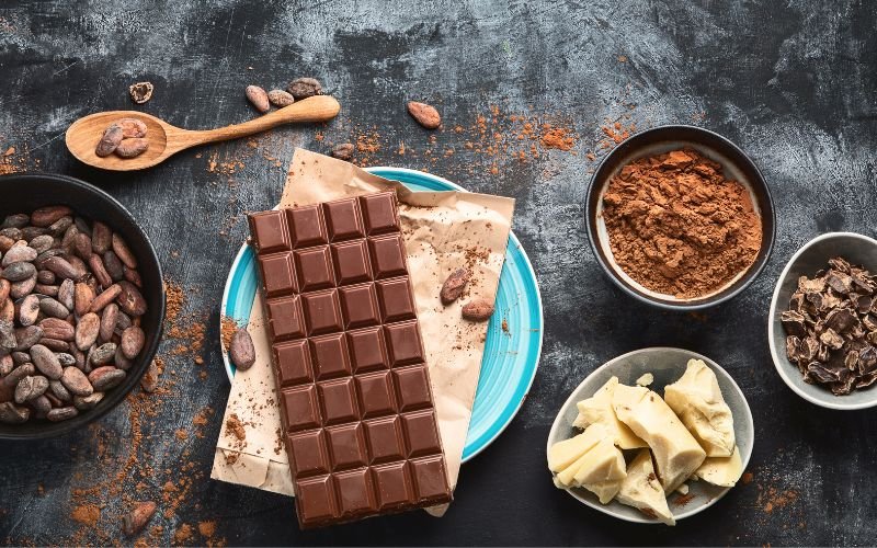 mushroom chocolate bars