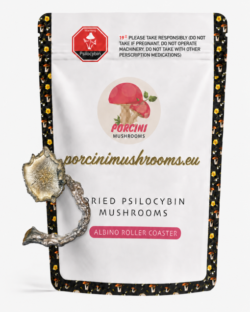 Albino Roller Coaster Magic Mushroom