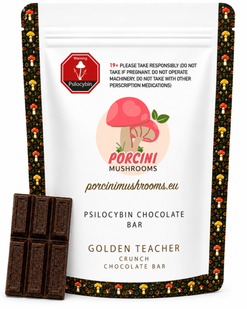 Golden Teacher Crunch Chocolate Bar