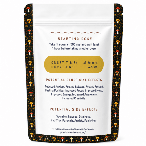 Golden Teacher Crunch Chocolate Bar